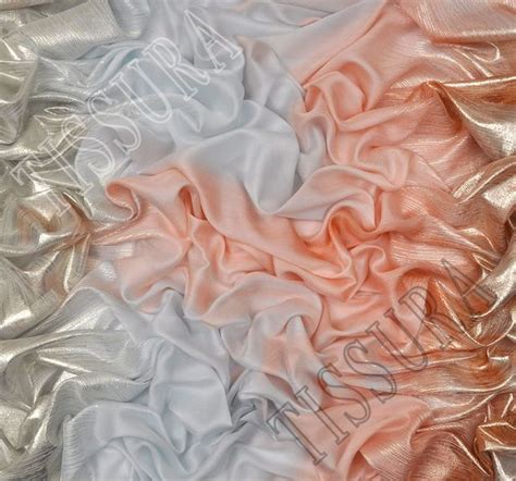 ombre silk metallic fil coupe fabric|Fil Coupe Fashion Fabrics .